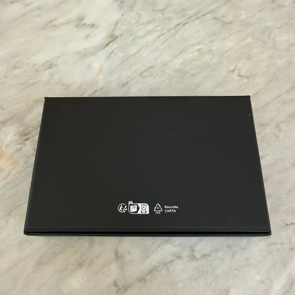 Authentic CHANEL Empty Gift Box Black Presentation Box 6.5x4x1.75 Luxury